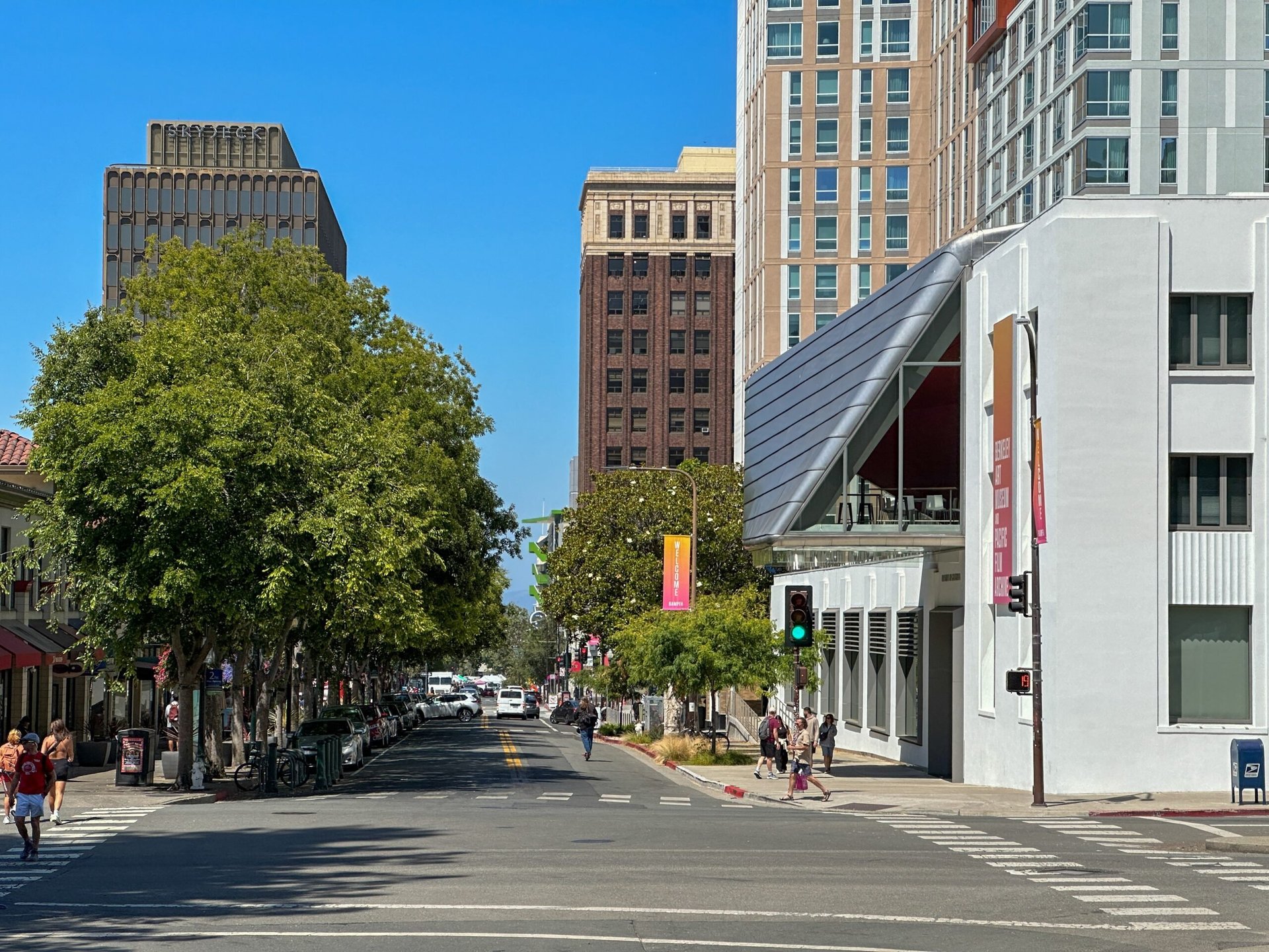 Downtown Berkeley, California
