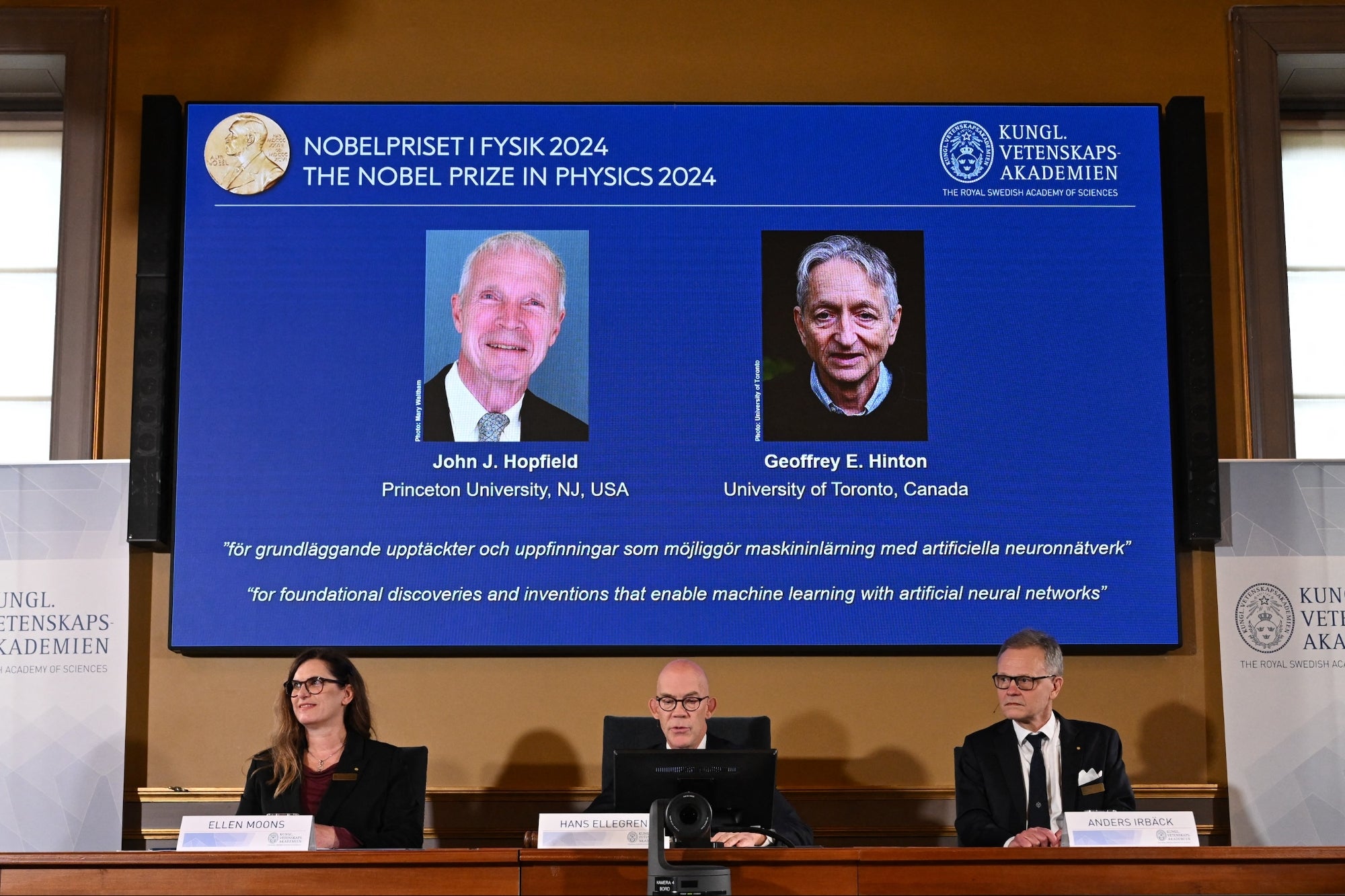 AI Pioneers Win $1.06 Million, 2024 Nobel Prize in Physics