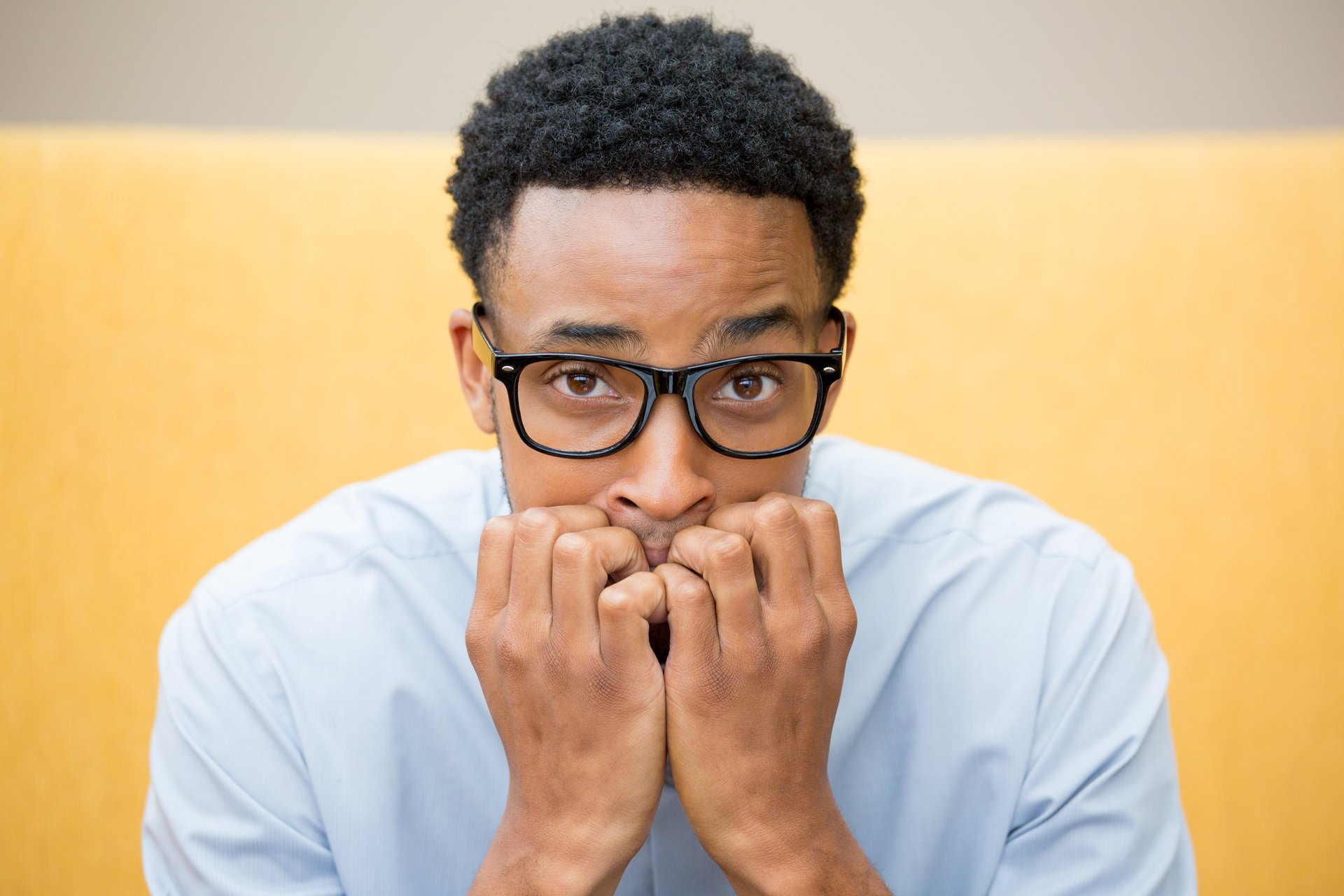 Worried man