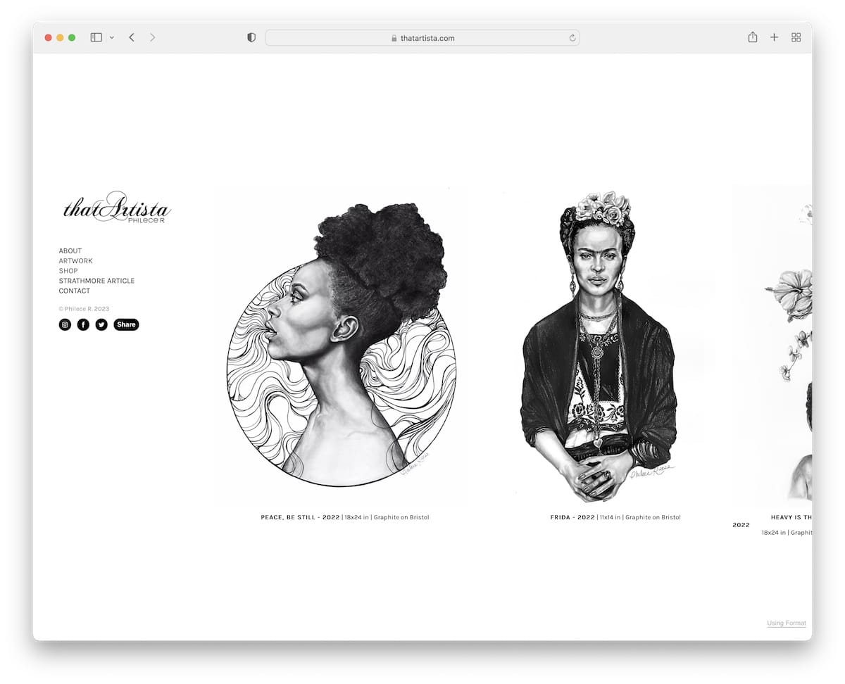 illustrator portfolios