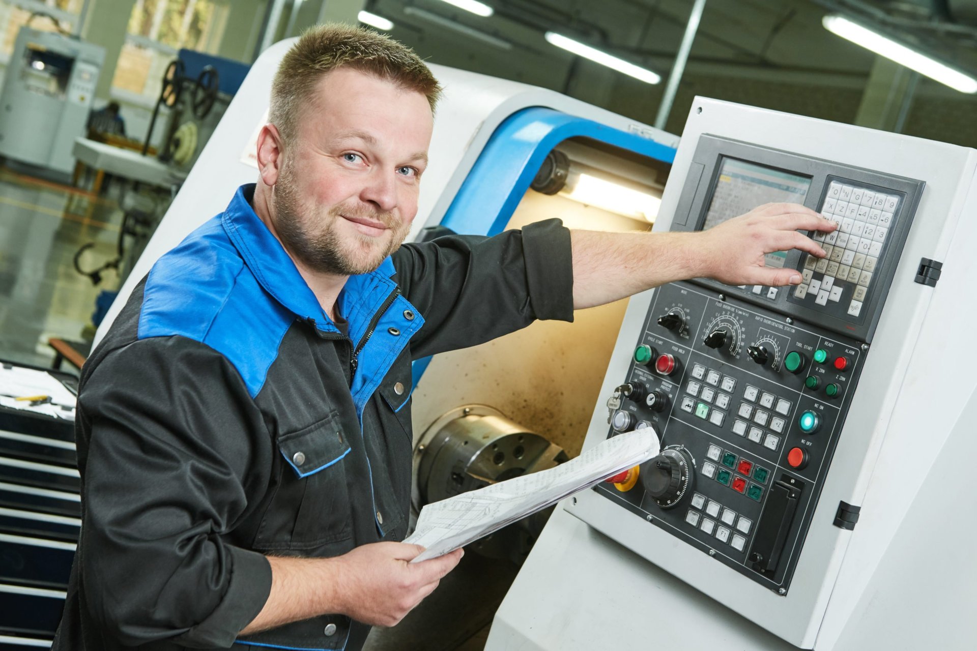 Metal machine worker