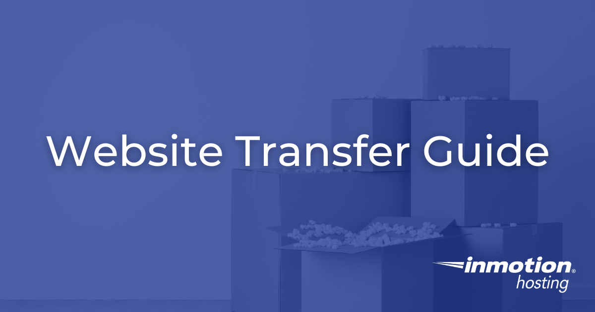 Website Transfer Guide