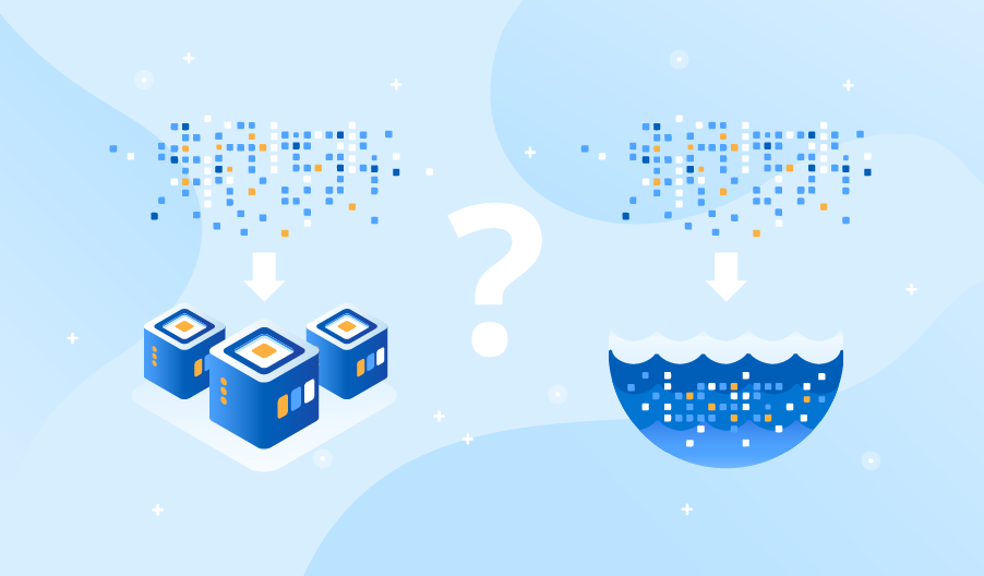 big data warehouse vs data lake